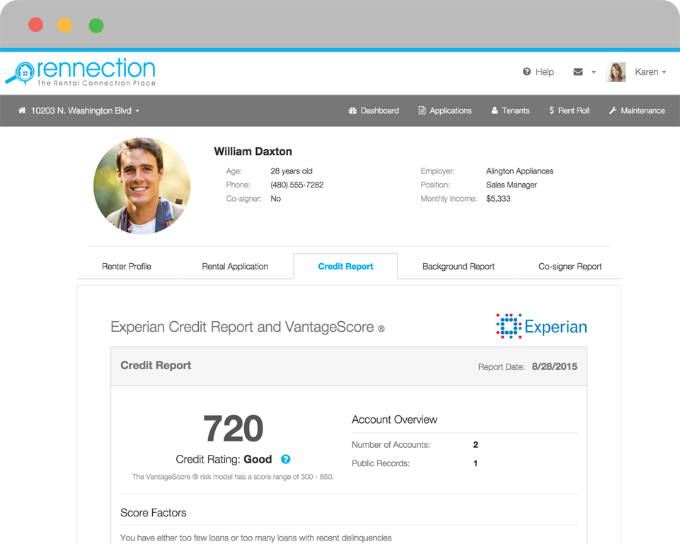 Rennection Tenant Screening